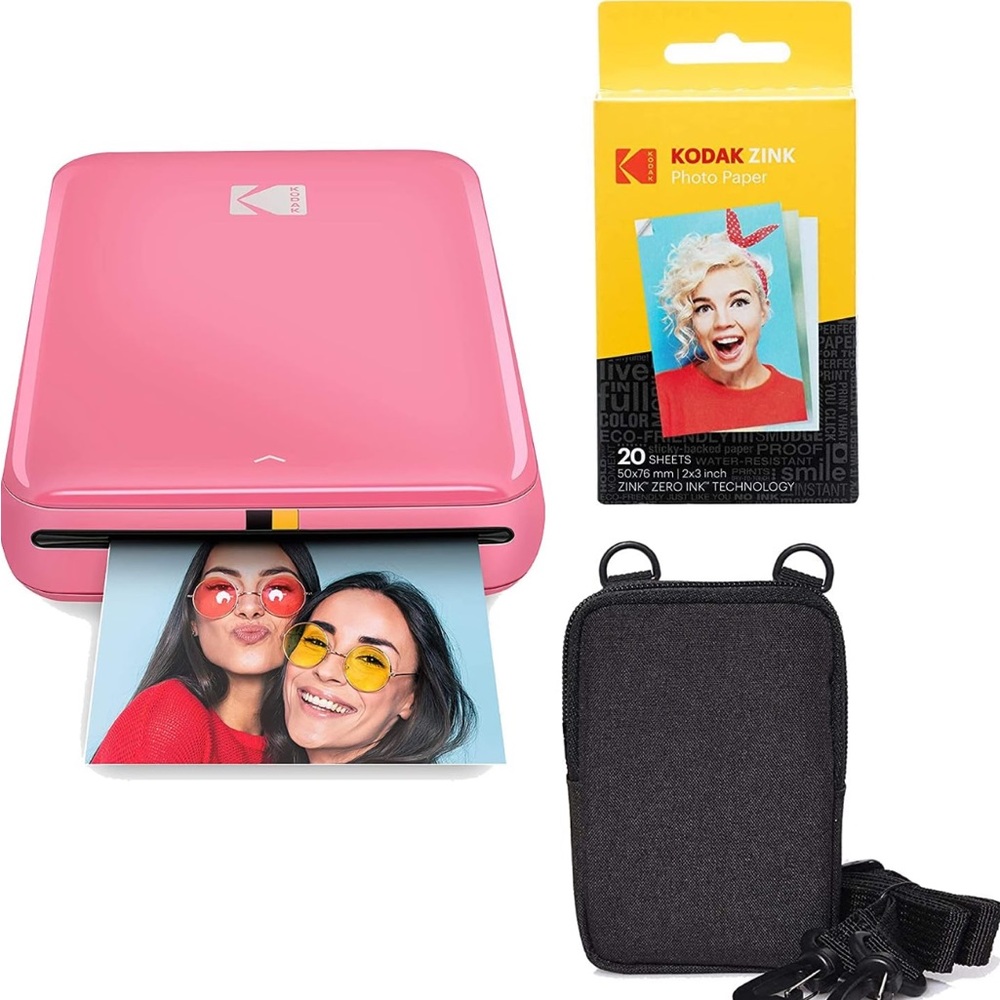 Kodak Step Instant Mobile Photo Printer with Photo Paper